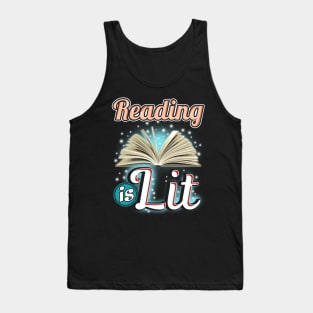 Reading is lit Tank Top